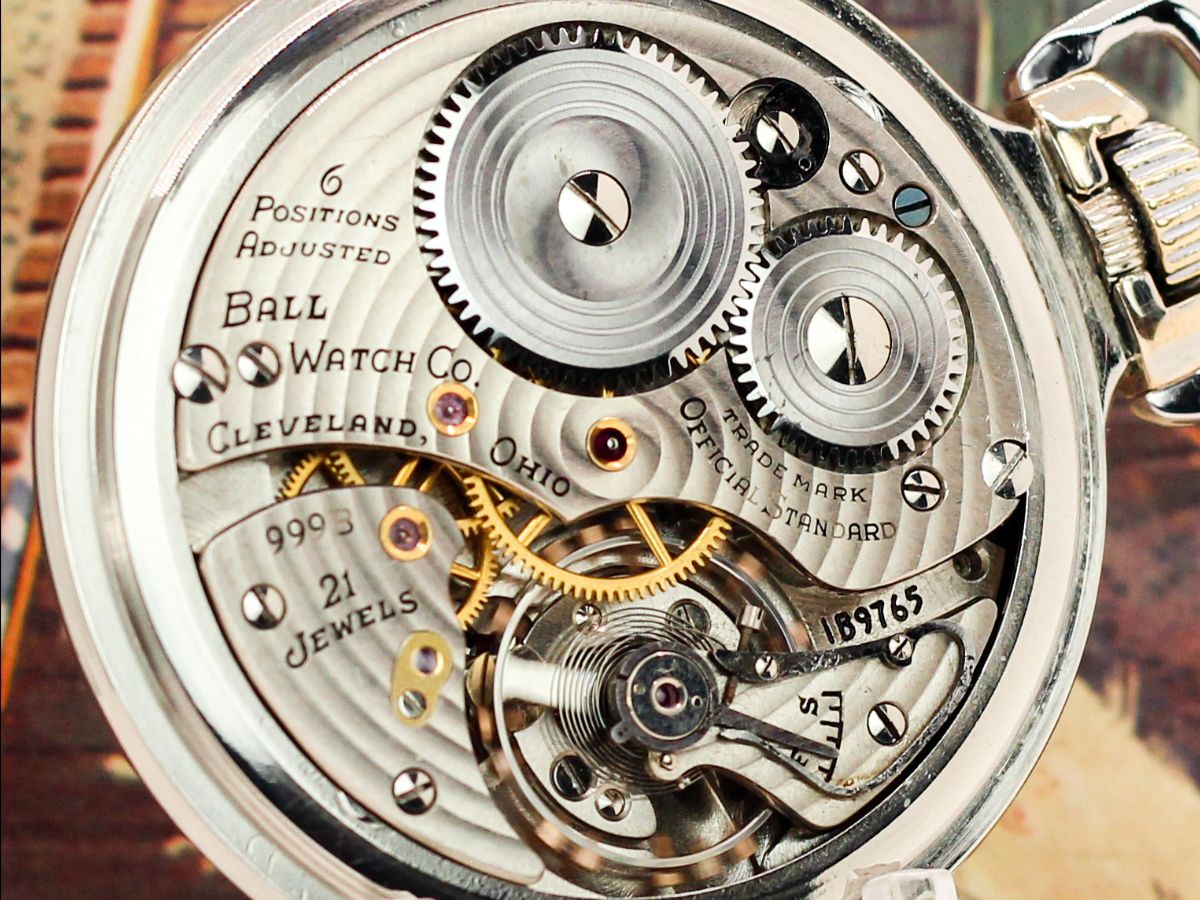 Ball Hamilton Grade 999B movement