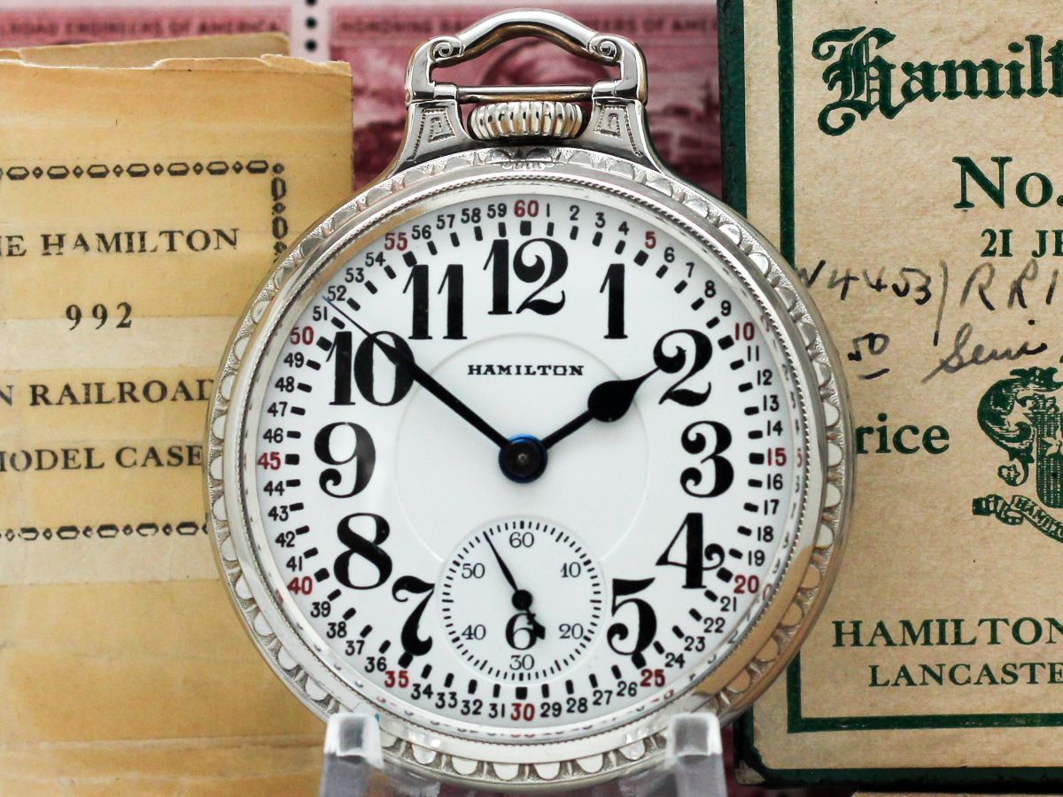 Hamilton Grade 992 with Montgomery Safety Dial