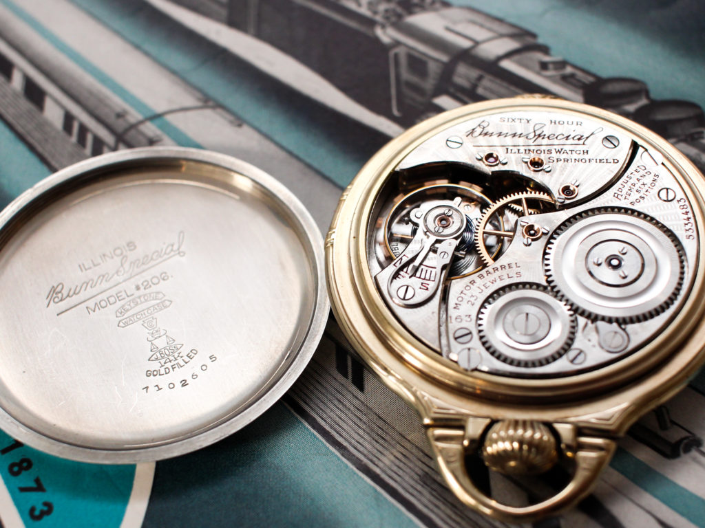 Illinois Grade 163 movement detail