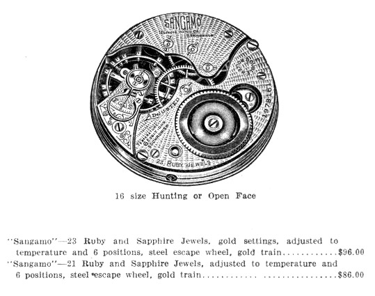 Illinois Sangamo Pocket Watch