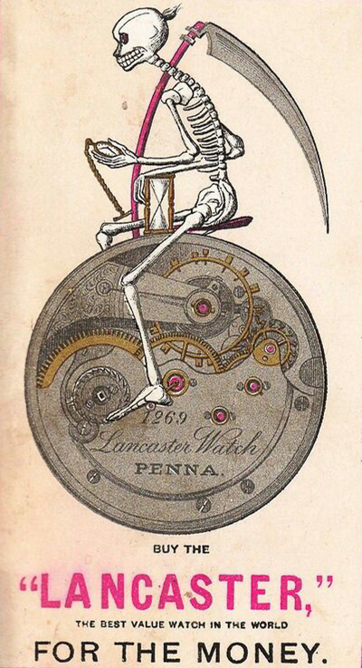Lancaster Pocket Watch Company Advertisement