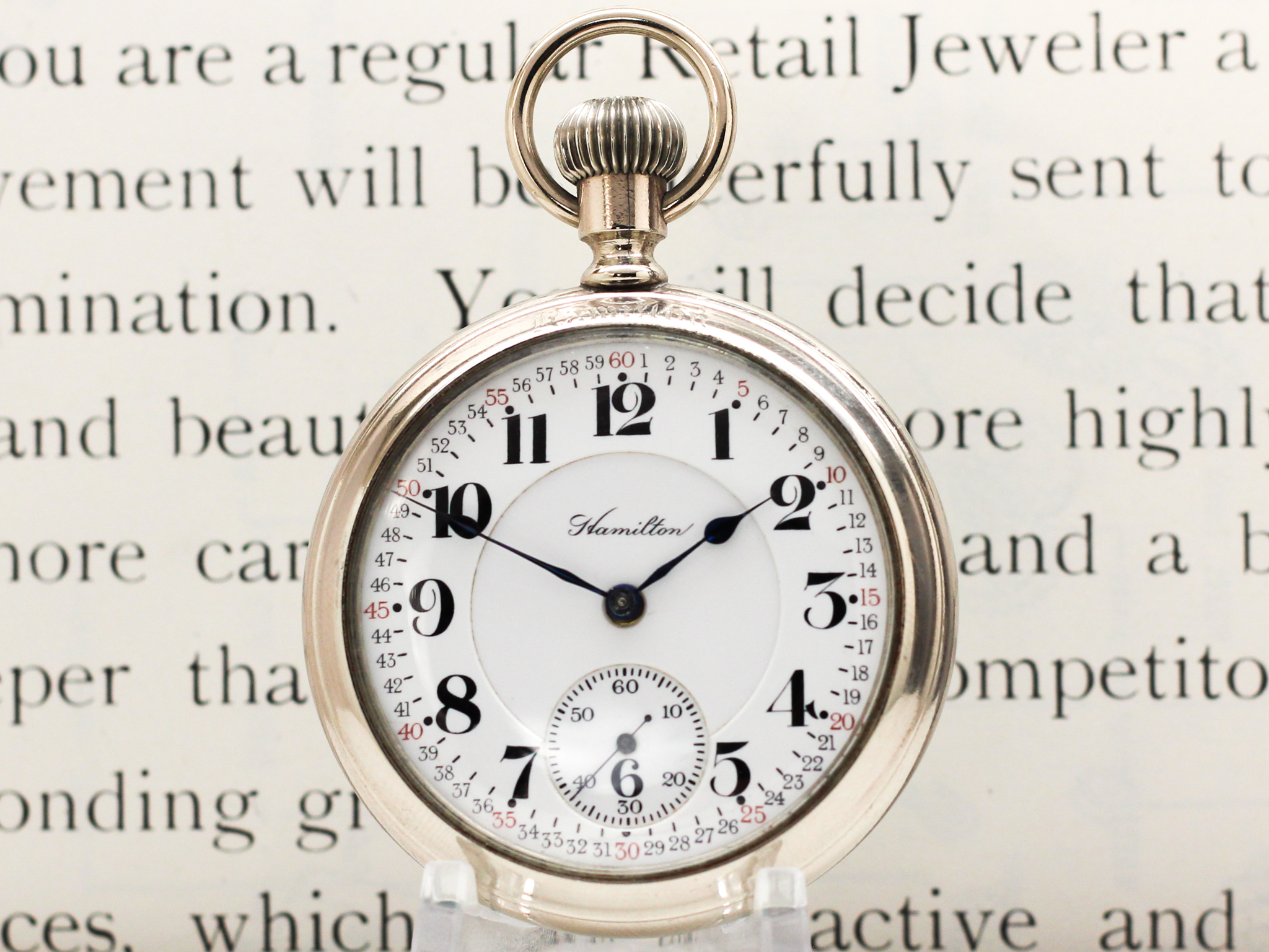 Hamilton Railroad Grade 992 c.1913