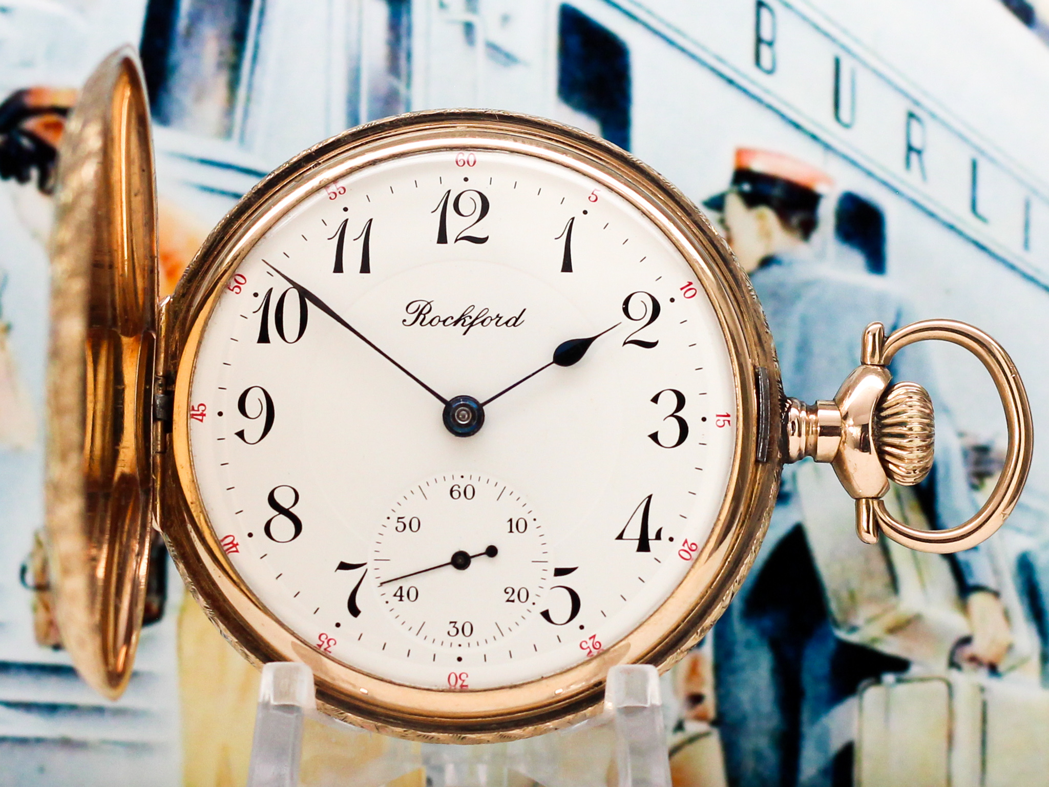 Rockford 14K Hunter Case c. 1902