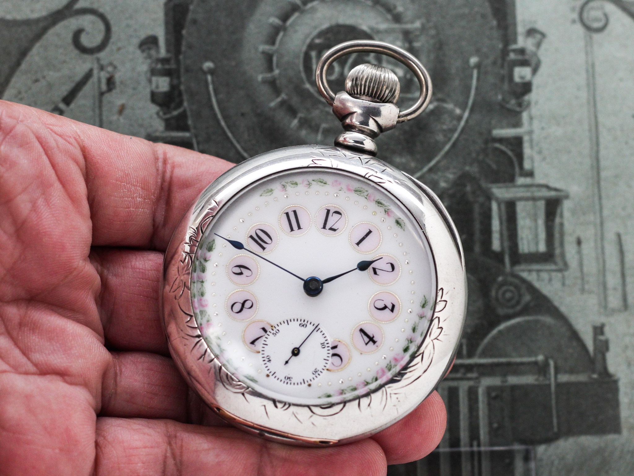 Elgin Fancy Dial c.1904 4