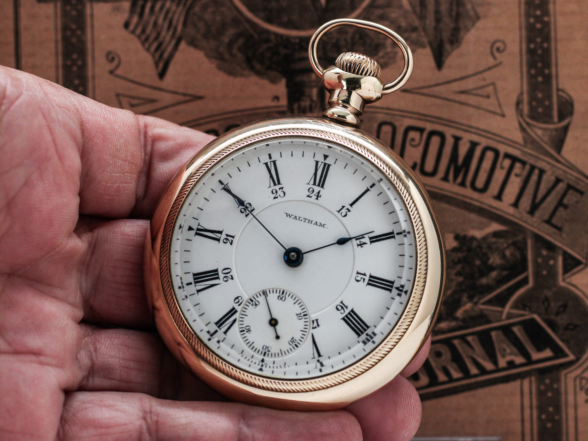 Waltham Canadian Pacific RR c.1903 5