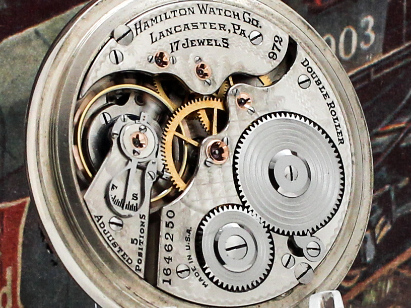 Hamilton Pocket Watch Grade 972 c.1922