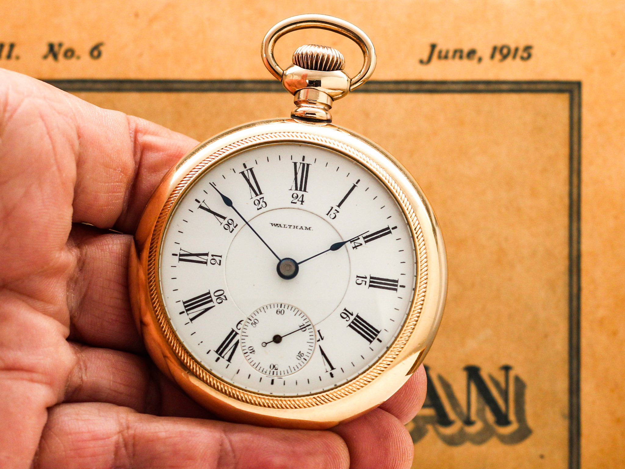 Waltham Canadian Pacific Railroad c.1900