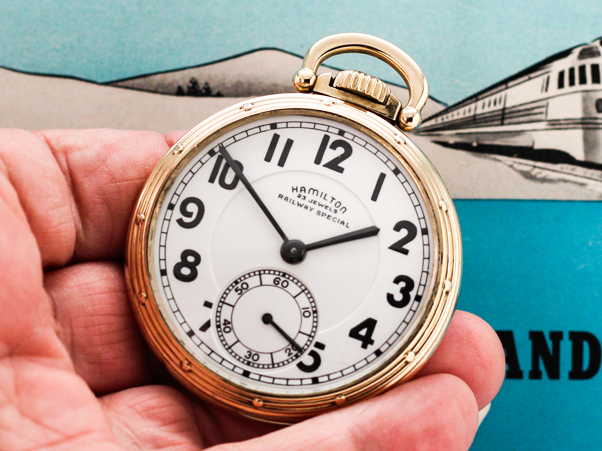 Hamilton 950B Movement c.1940 Shows Beatifully