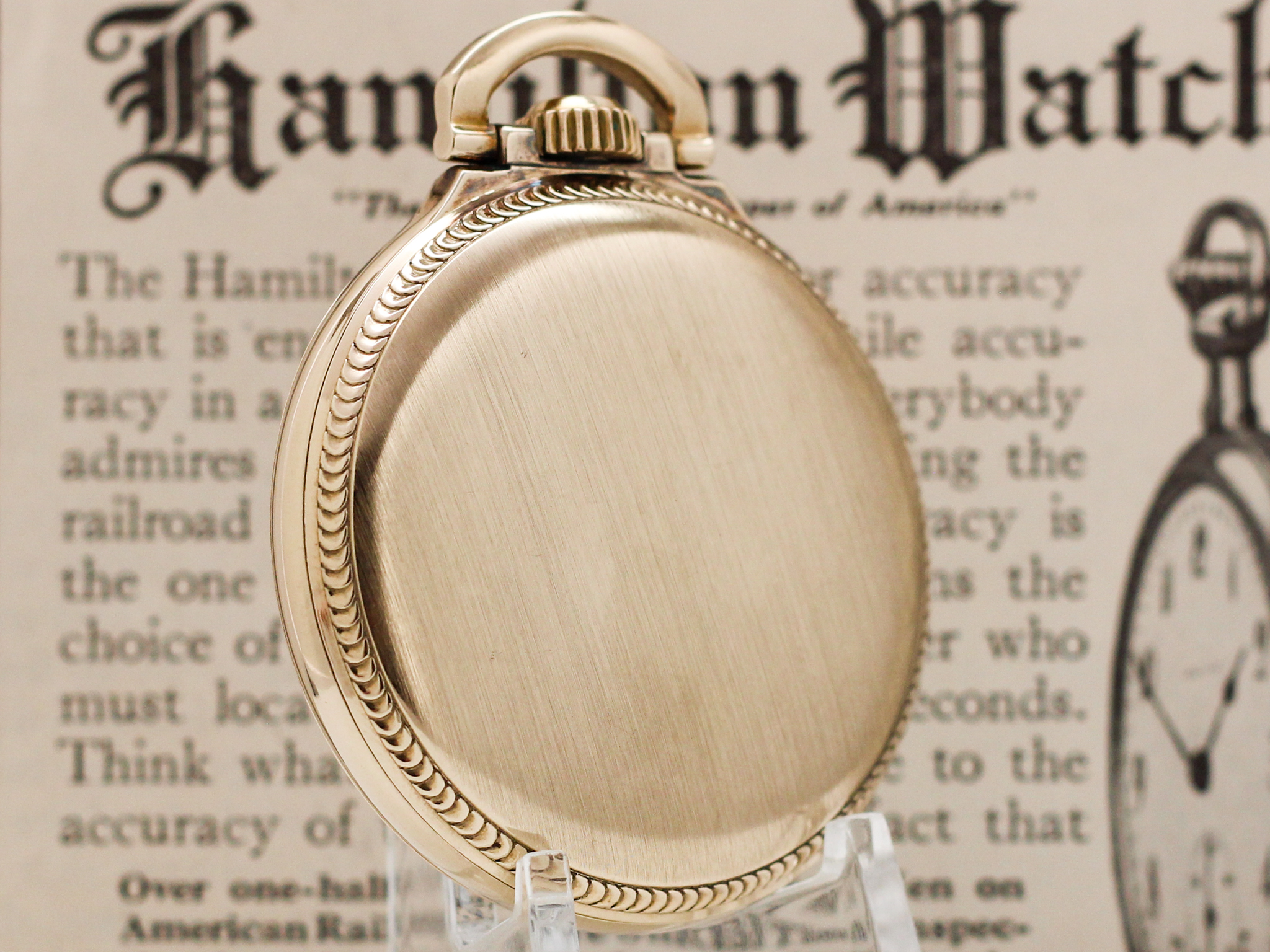 Hamilton 992B c.1961 Yellow GF Case