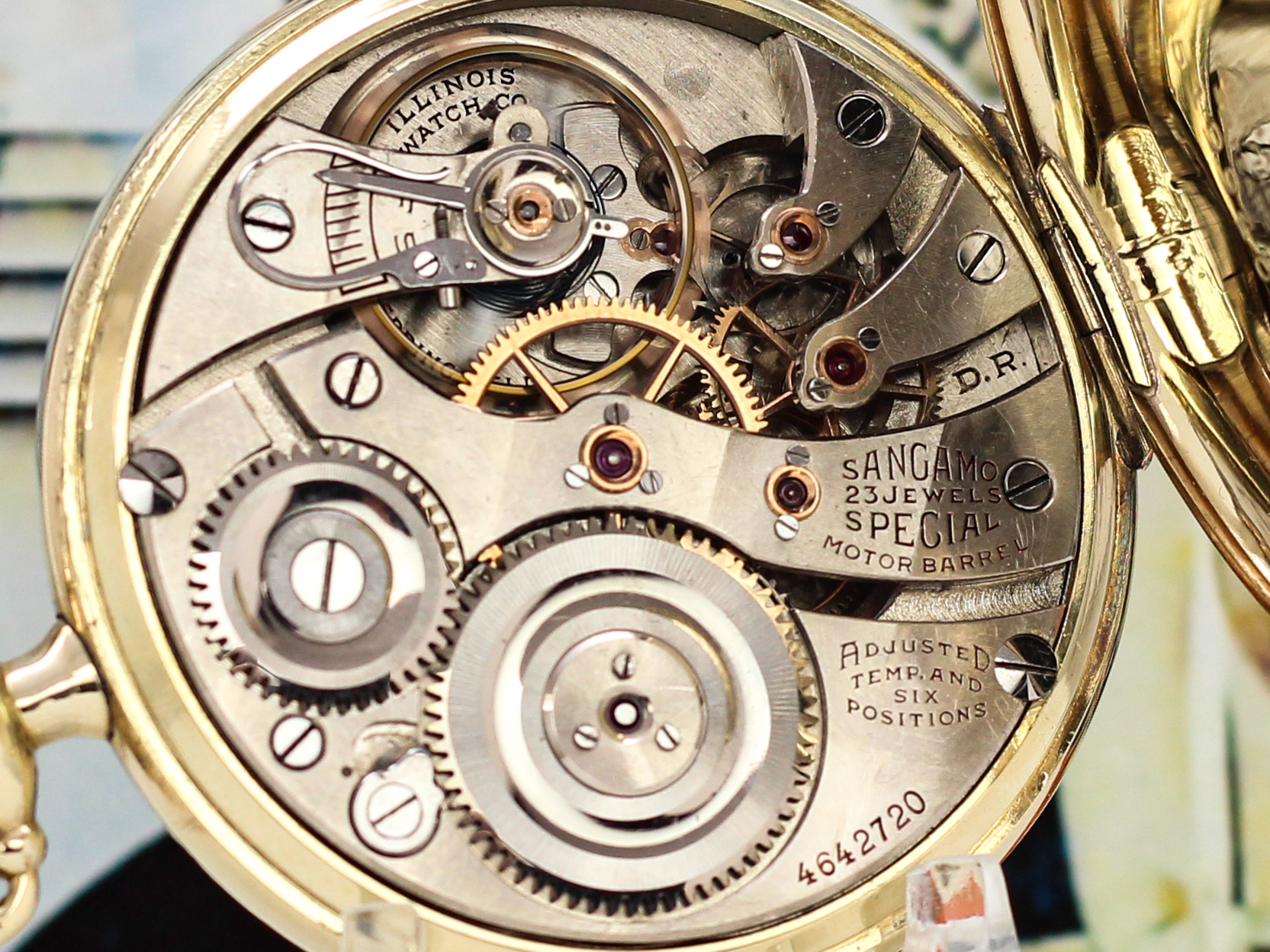 Illinois Sangamo Special 23J Movement c. 1925
