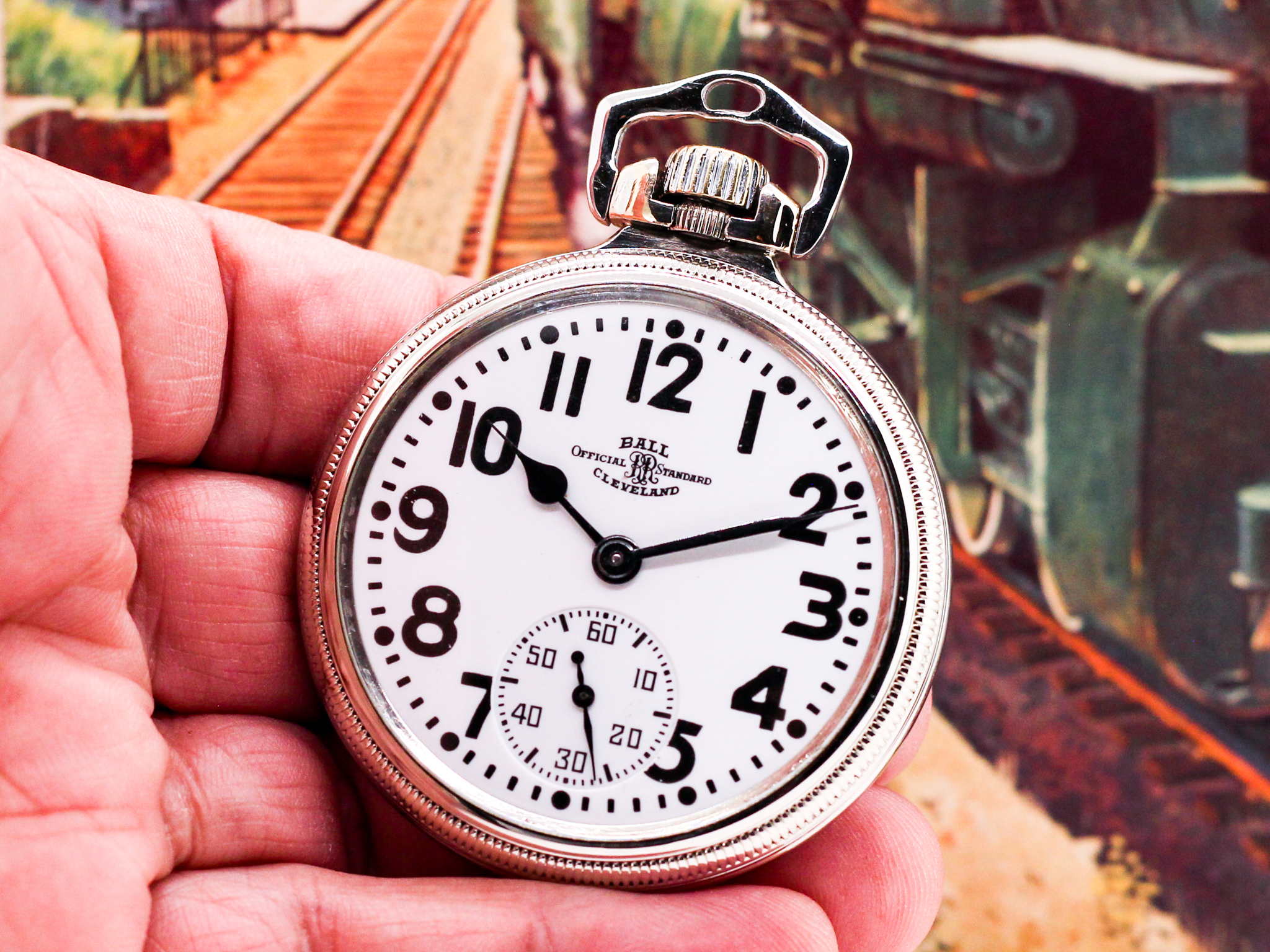 Ball Hamilton Pocket Watch