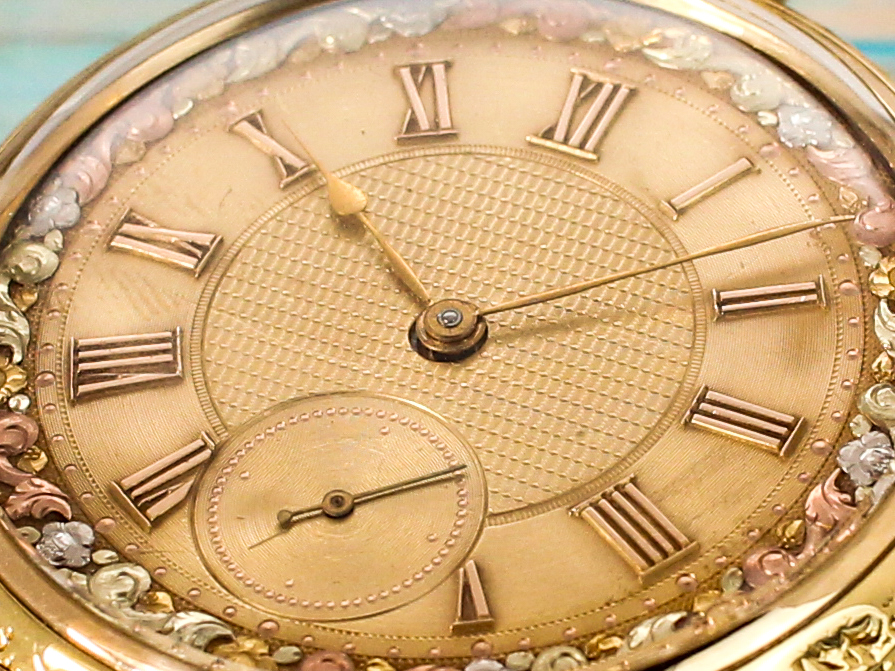 18K Gold Hamilton Pocket Watch
