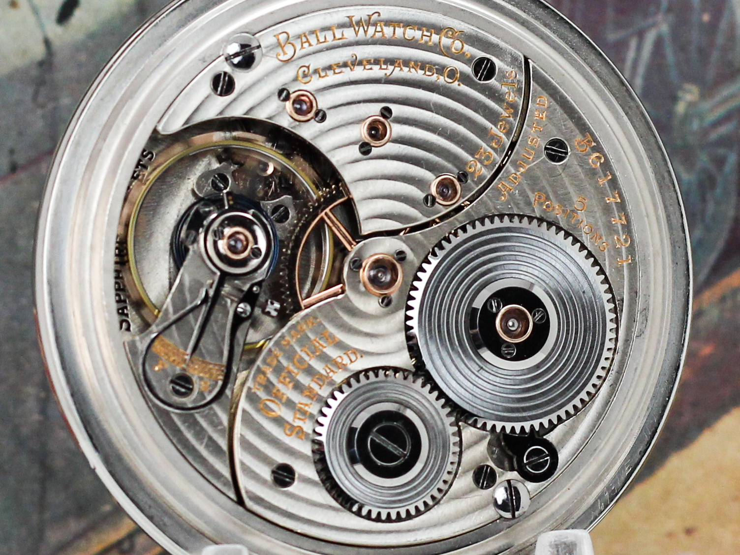 Ball Hamilton Pocket Watch