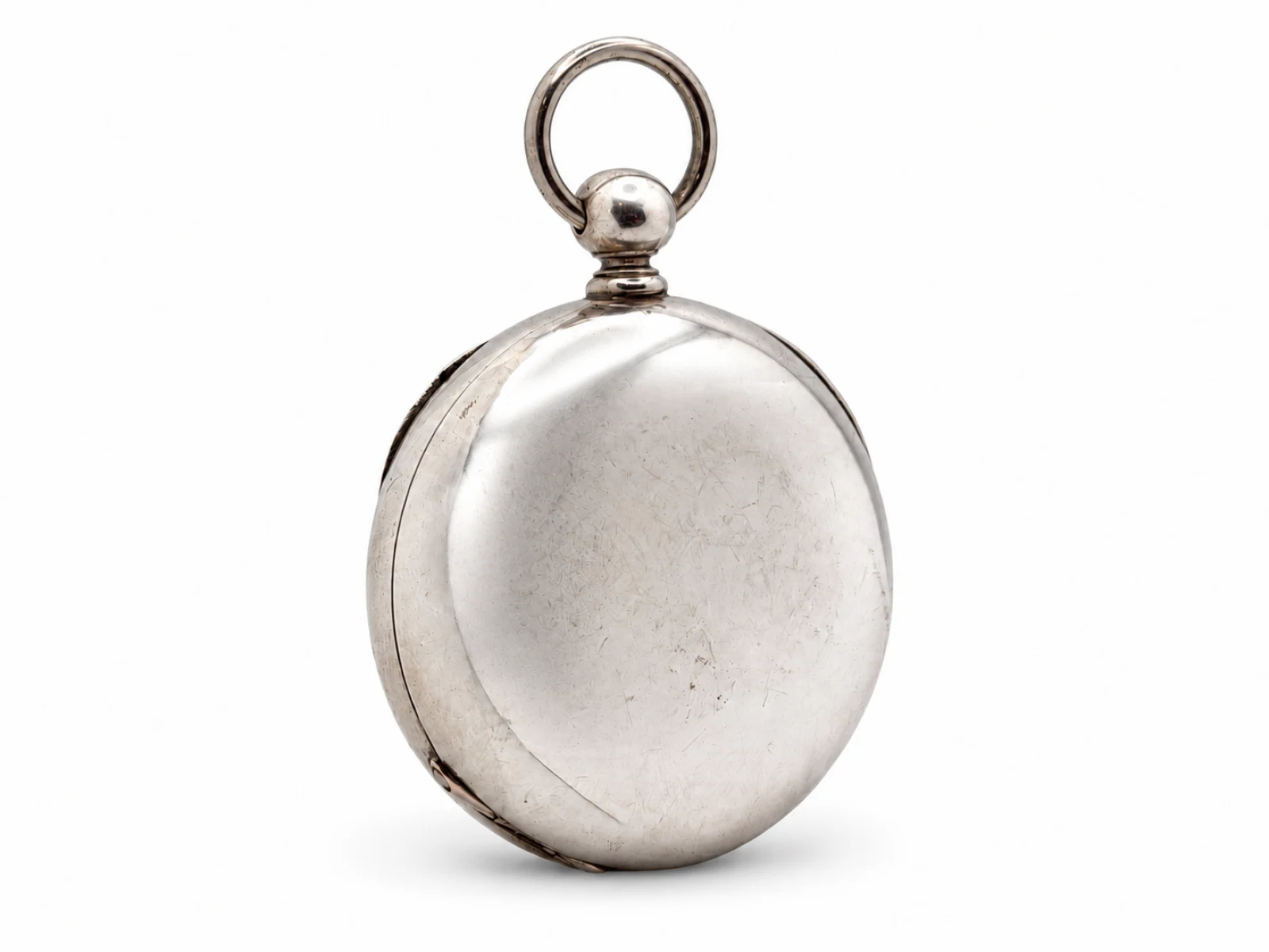 Waltham P.S. Bartlett Key Wind Fancy Dial (1878) — coin silver case back