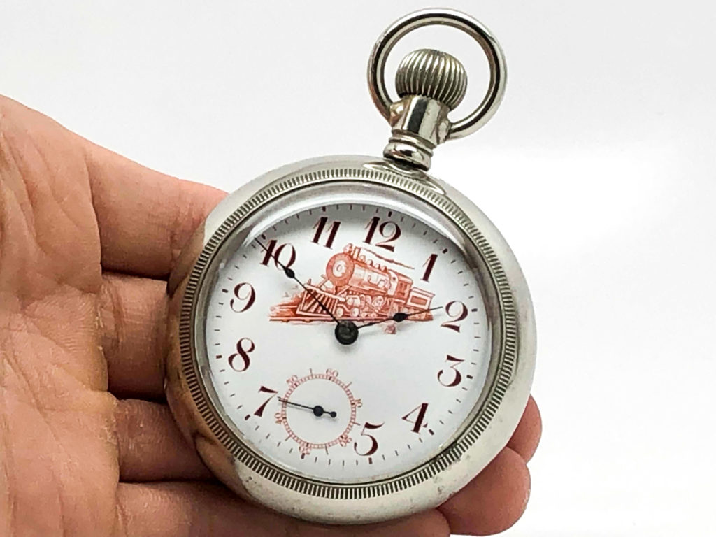 Antique Lancaster Pocket Watch Railroad Grade New Era circa 1883 - The 